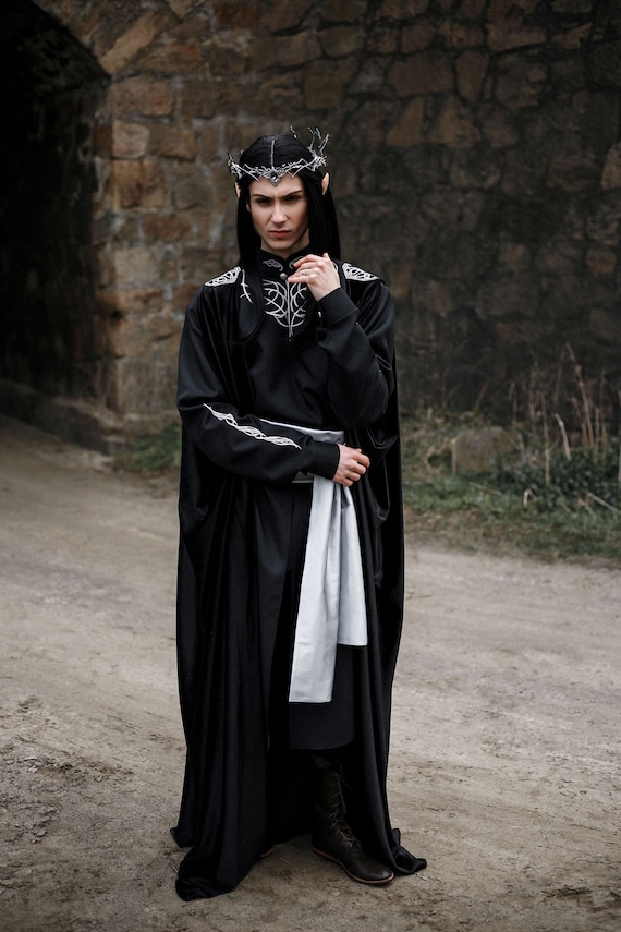 Fantasy Cape Black Costume Accessories Female Fantasy Cape Black Costume Accessories Female