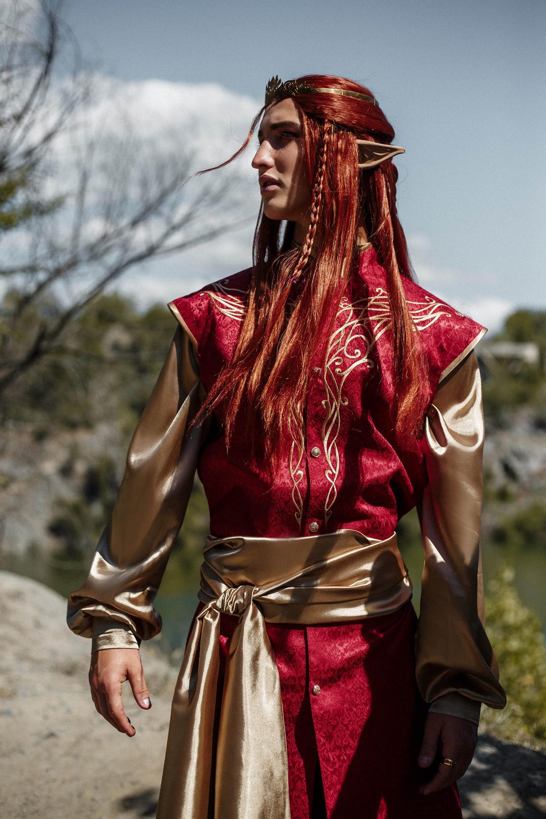 Elf Robe Men Elven Fantasy Costume