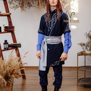 Elven Costume son of Kings. Elven Wedding Costume for Men, Fantasy LARP ...