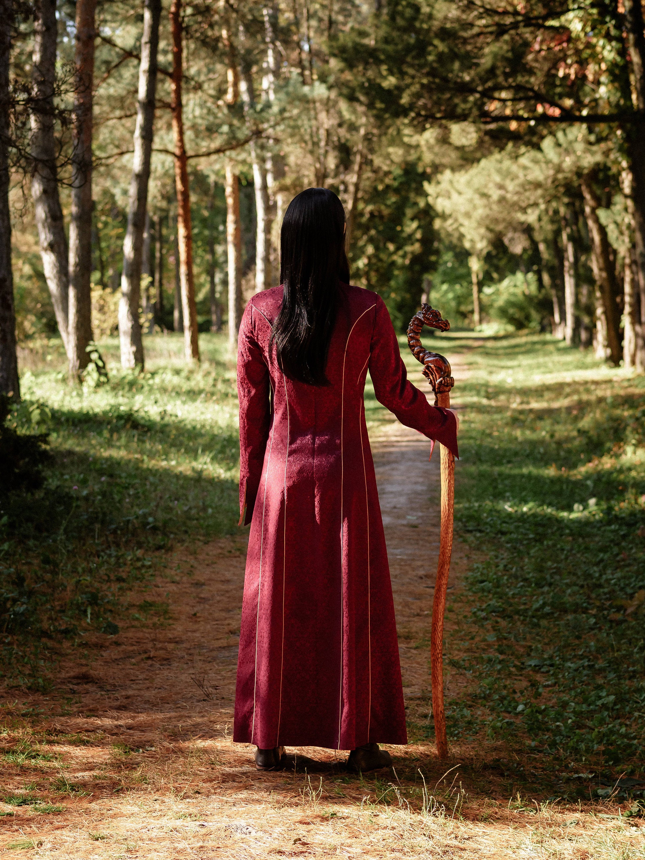 Elven King's Robe. King of the Crimson Woodland - Etsy Ireland