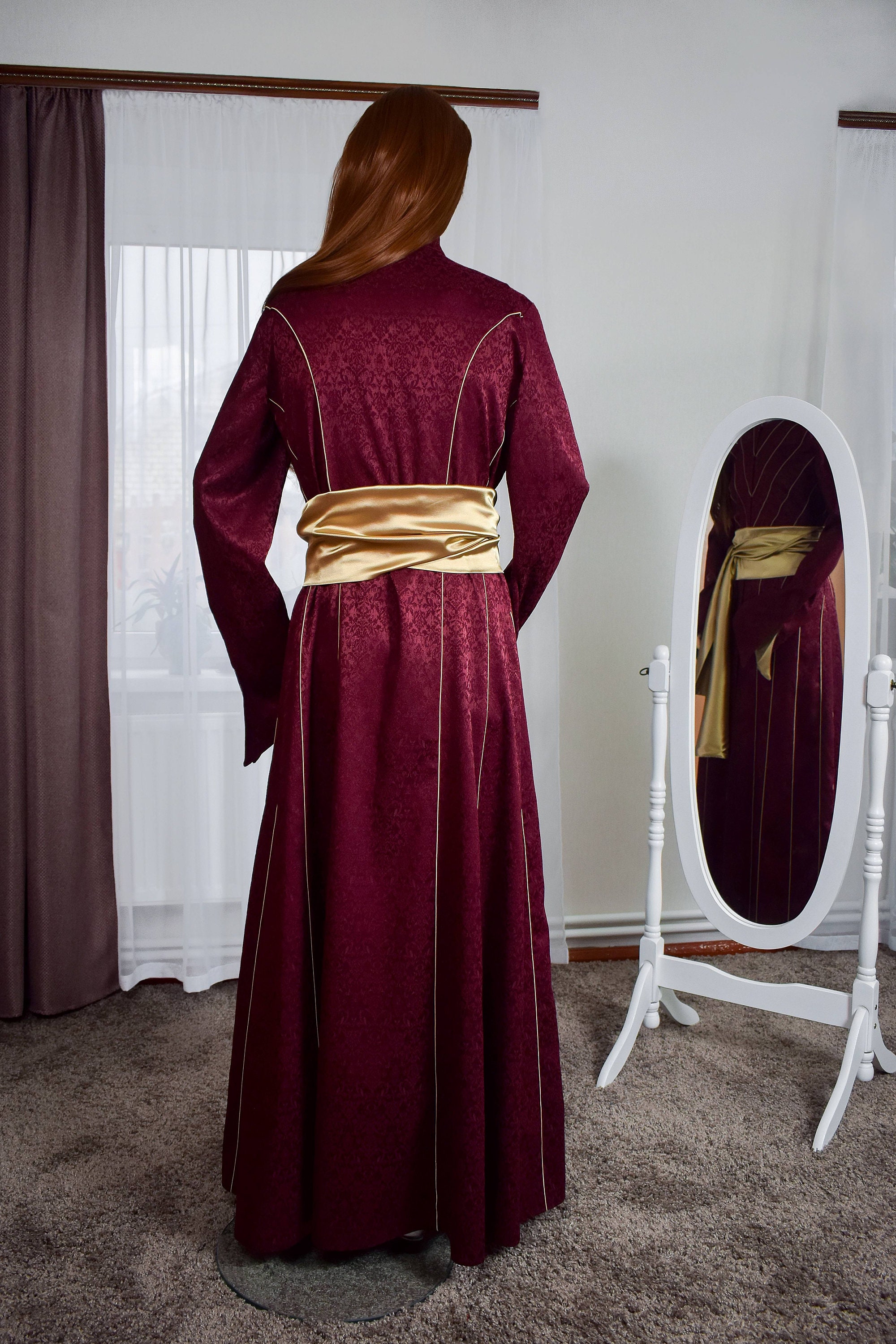 Elven King's Robe. King of the Crimson Woodland - Etsy Ireland