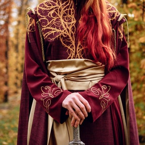 Elven King's Ceremonial Costume Lord Blackthorn - Etsy