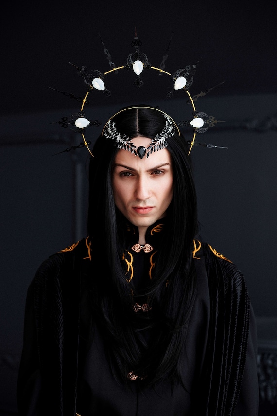 Fantasy costume Lord of the Dark . Dark Lord fantasy costume. Dark