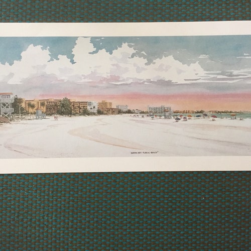Siesta Key Beach Photo Landscape Siesta Key Beach Printed Etsy
