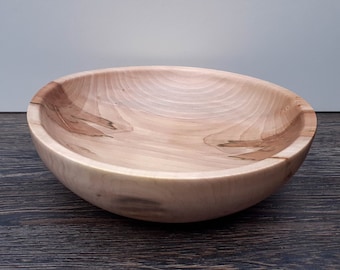 Large maple bowl