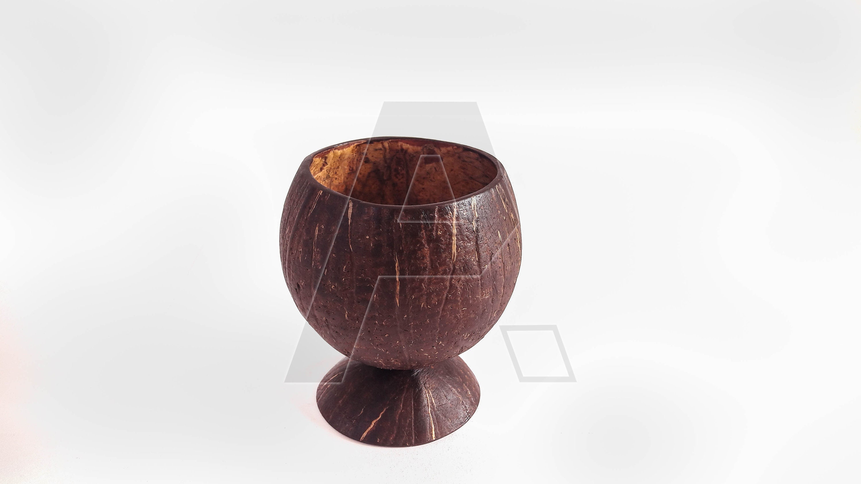 Coconut Cups, Set of 2 Coconut Shell Cups