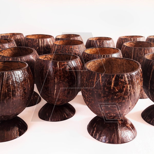 Natural Coconut Shell Cups