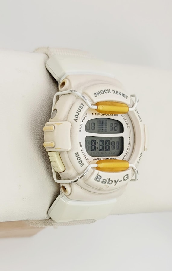 ヴィンテージ カシオ Baby-G BG-320 (モジュール 1523) デジタル腕時計 