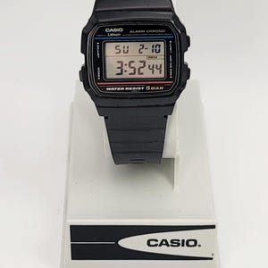 Rare Vintage Casio W-46 Digital Watch 549 Module 1980s Japan JDM