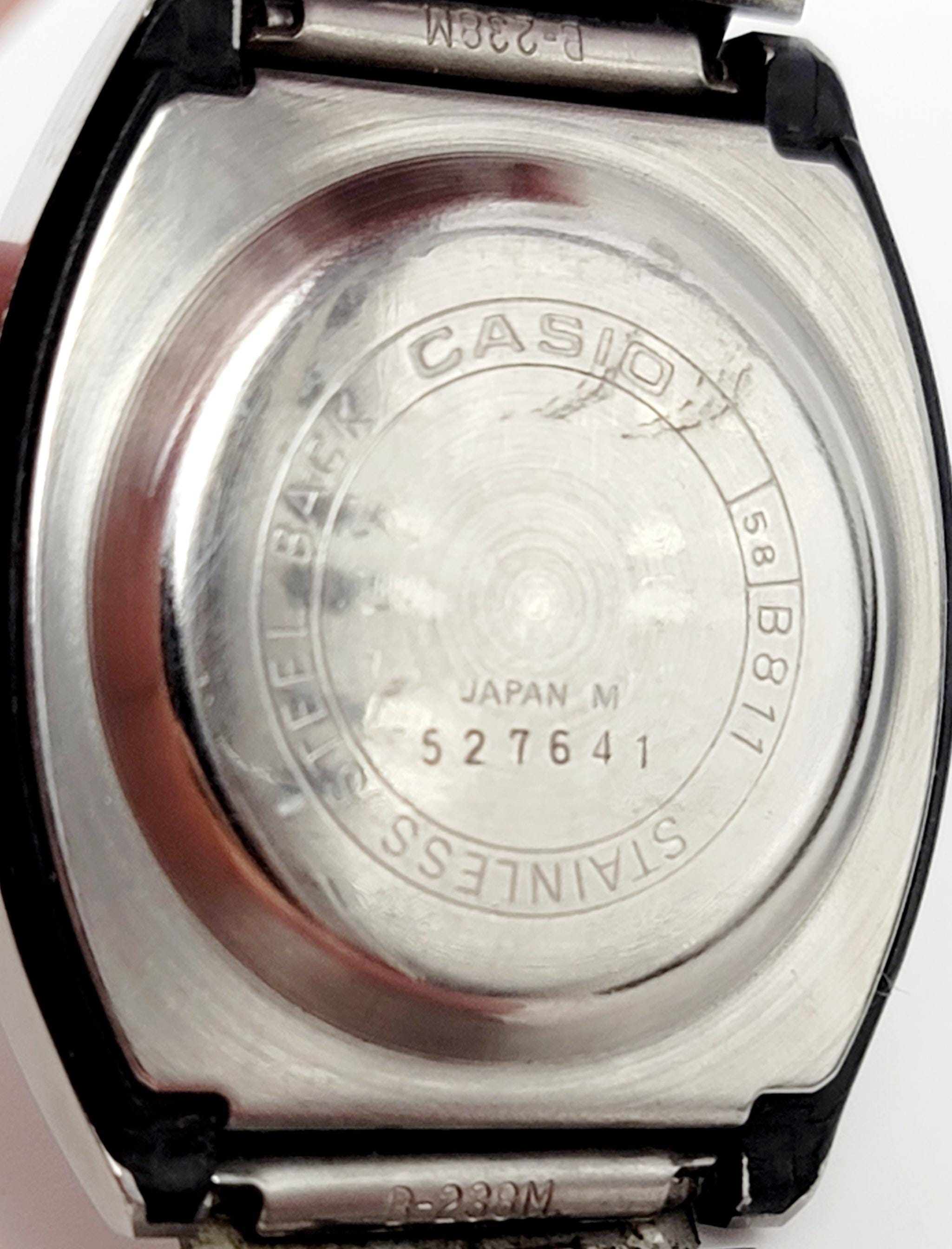 Rare 1980s Casio B811 Module 58 JDM Digital Watch (58) Calendar - Etsy