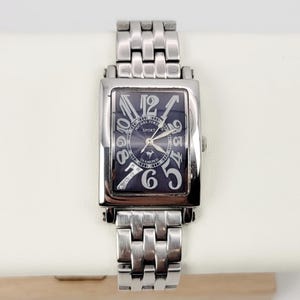 Michel Jurdain Sport SL-3000 Diamond Herr/Unisex Quartz Rektangulär Tankklocka, Unisex