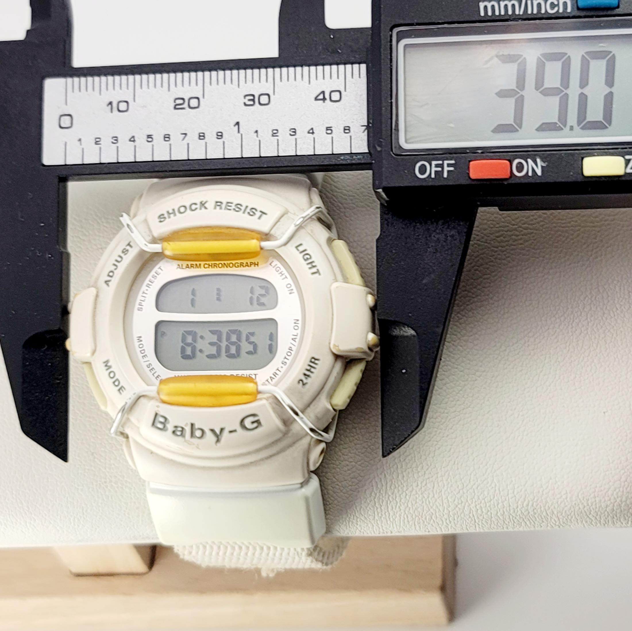 ヴィンテージ カシオ Baby-G BG-320 (モジュール 1523) デジタル腕時計 