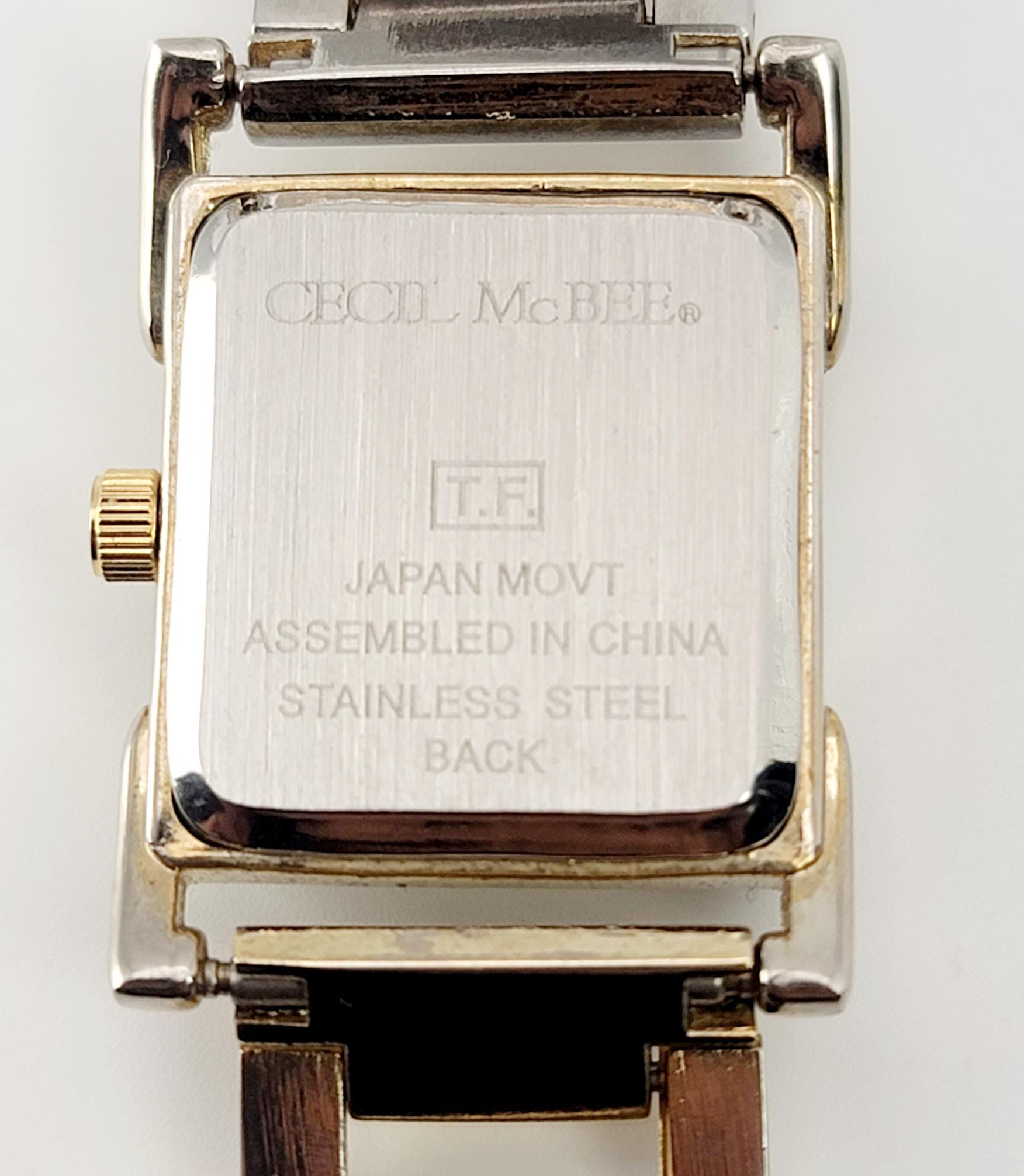 Cecil McBee Women’s Watch Quartz Used]Set of CECIL McBEE CECIL McBEE watch, the bracelet type  main image 4