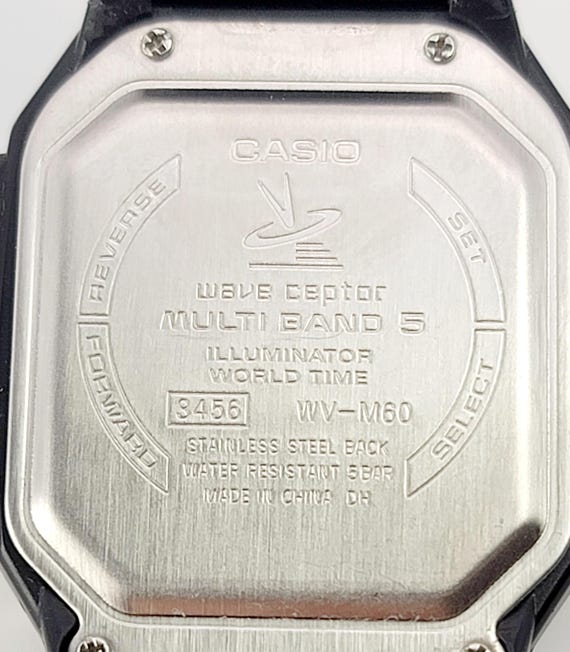 Casio Wave Ceptor WV-M60 (Module 3456) – Multi-Ba… - image 7