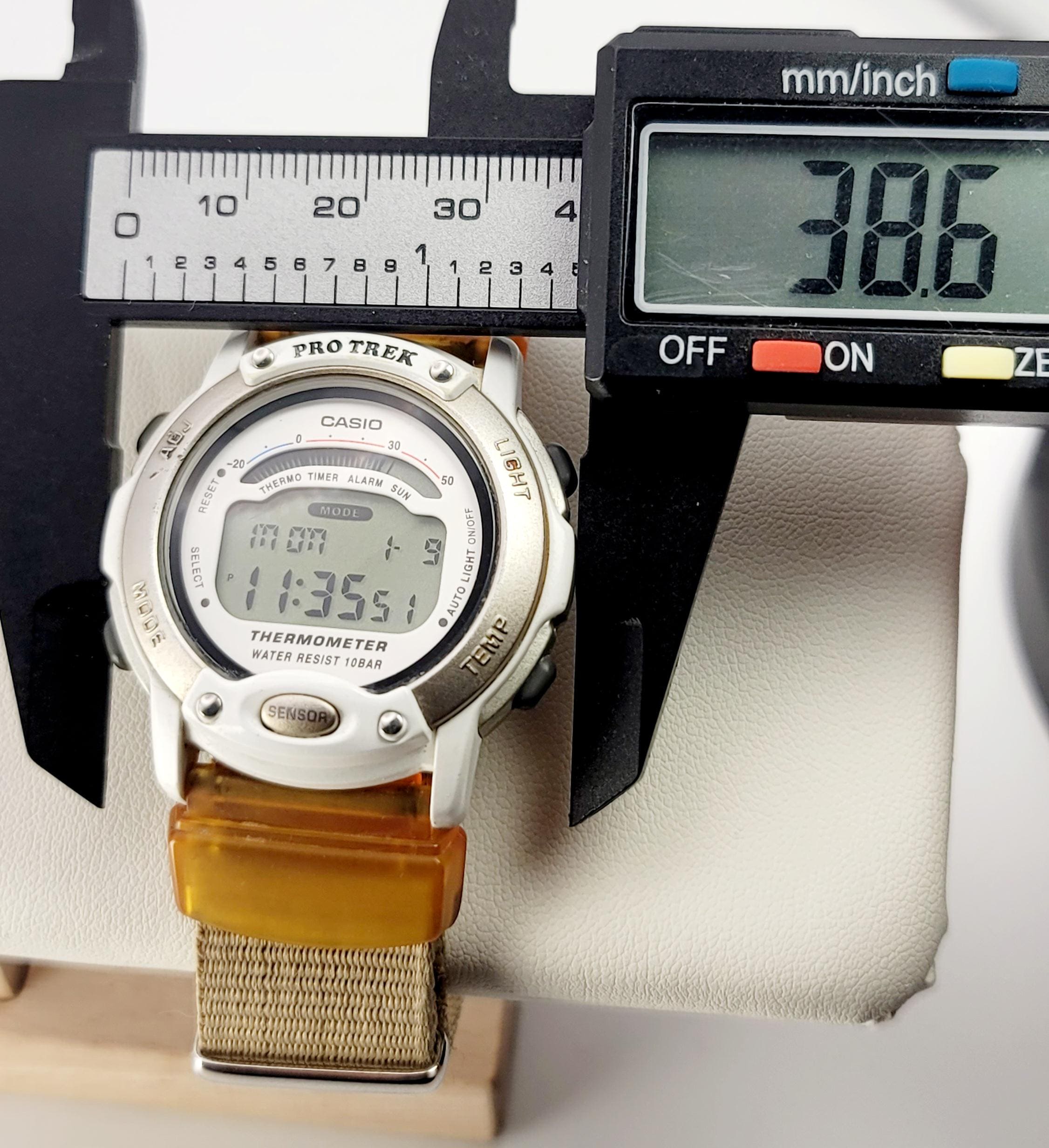 Vintage Casio Pro Trek Ley PRL-10 (module 1645/1646) Thermometer