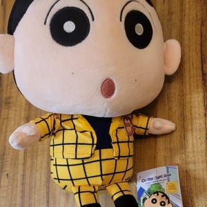 クレヨンしんちゃん公式ぬいぐるみ - 8インチ アニメぬいぐるみ - 新品タグ付き - 日本語・韓国語