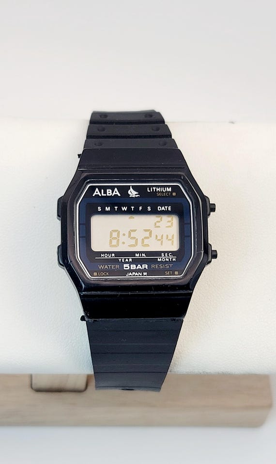 Vintage Seiko Alba W401-4160 Digital Quartz Watch – JDM