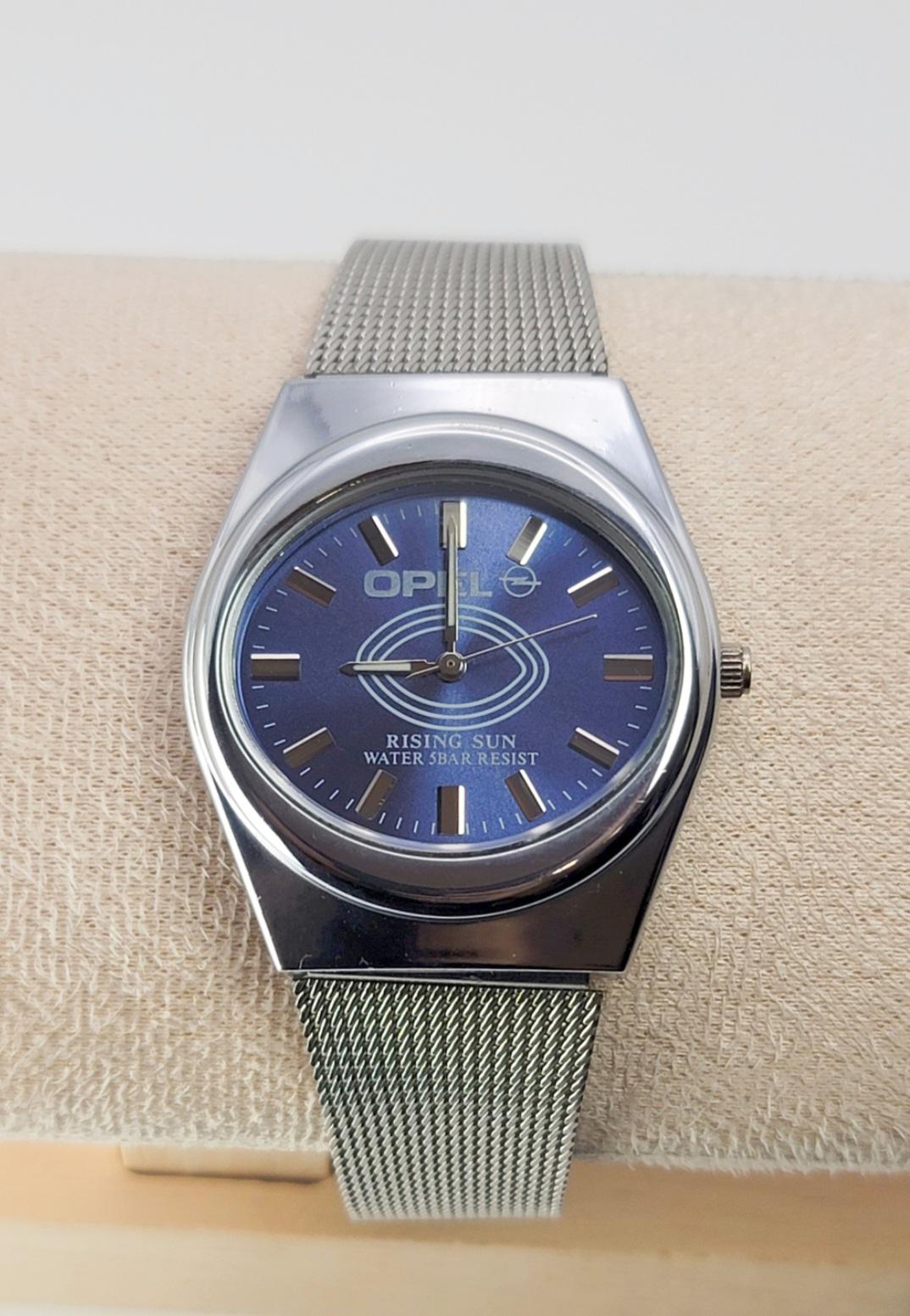 Vintage Opel “rising Sun” Quartz Watch – Japan Movement – New