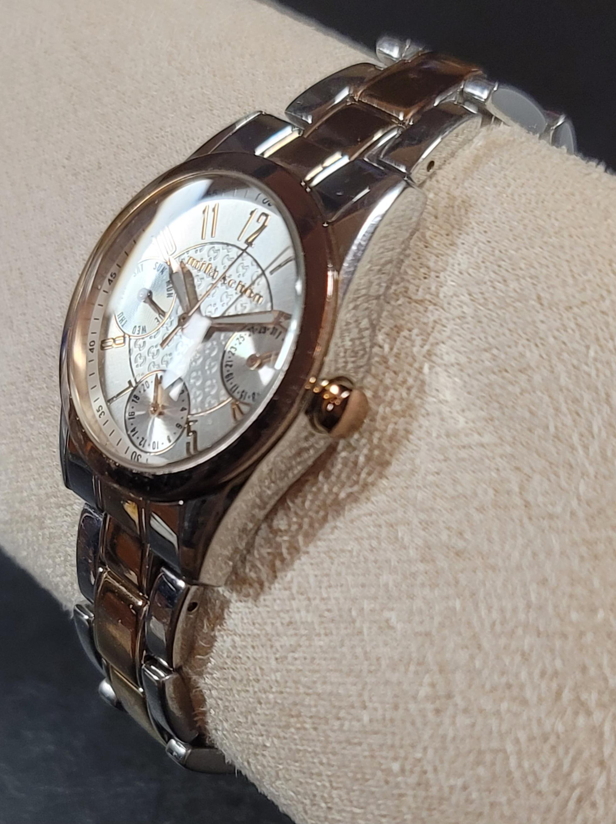 Vintage Mila Schön MS.1041L Women\'s Two-Tone Quartz Watch – Multi-Function Dial Vintage Mila Schön MS.1041L Women main image 4