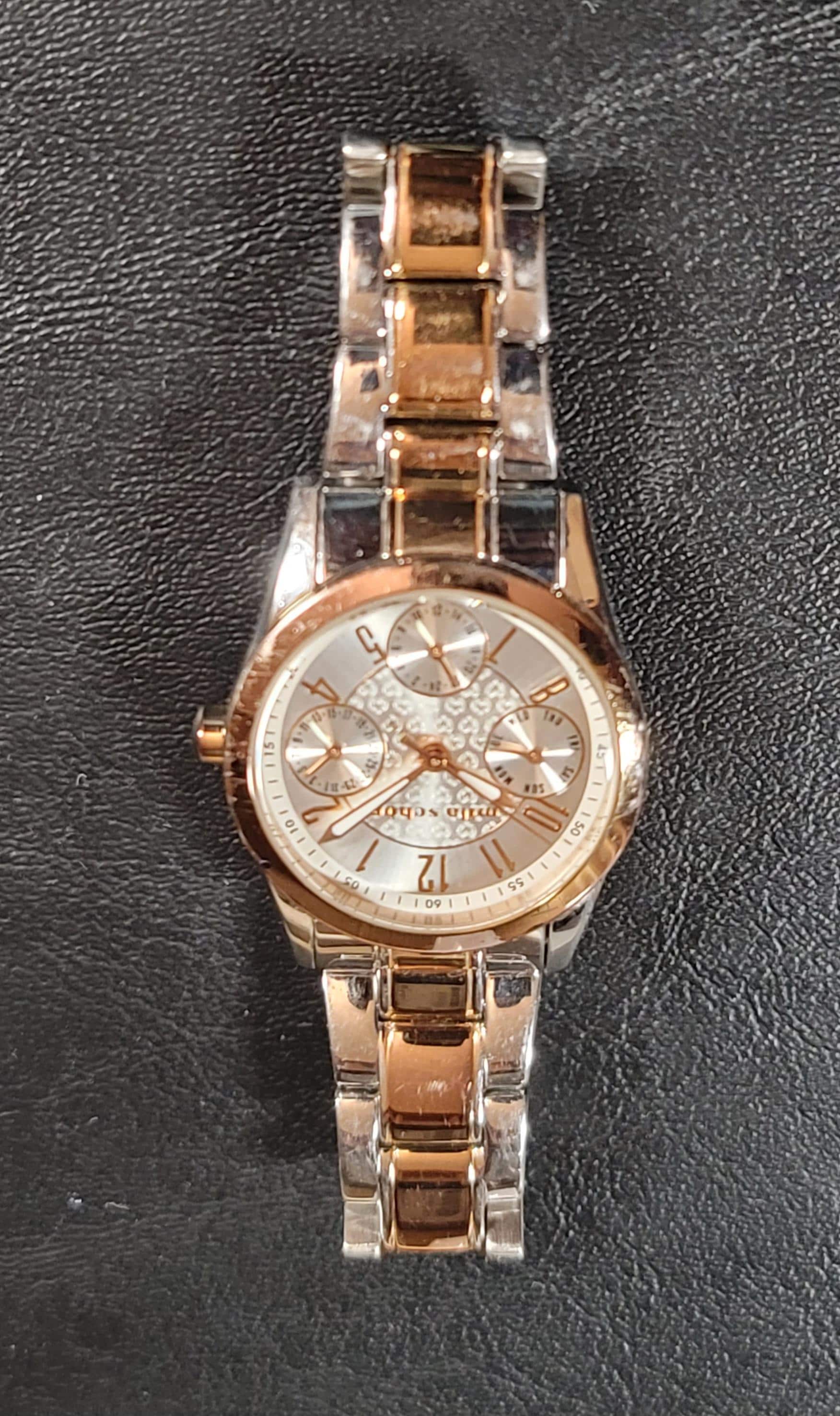 Vintage Mila Schön MS.1041L Women\'s Two-Tone Quartz Watch – Multi-Function Dial Vintage Mila Schön MS.1041L Women main image 3