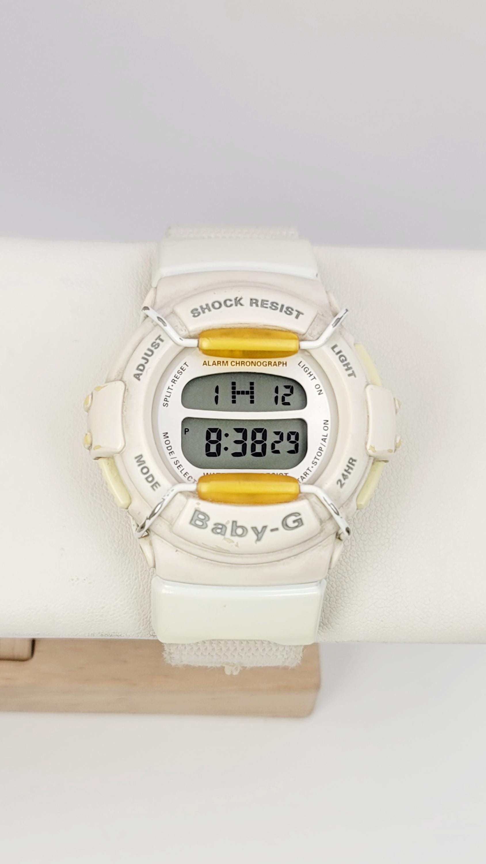 ヴィンテージ カシオ Baby-G BG-320 (モジュール 1523) デジタル腕時計 