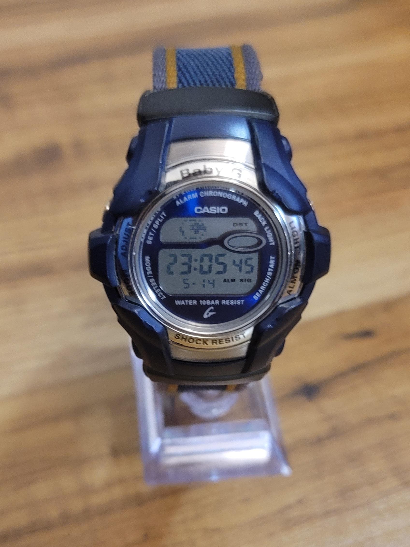 【極美品】CASIO BABY-G AQUAPLANET ネイビー CASIO カシオ Gショック ベビーG 腕時計 手表 ペアウォッチ 夏