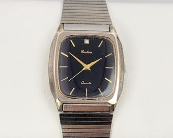 Croton Tank Rotary Dress Watch Tank Style - Etsy