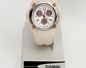 Casio Baby-G BG-1501J Wave Ceptor 3766 Ana-Digi Watch – Pale Pink JDM