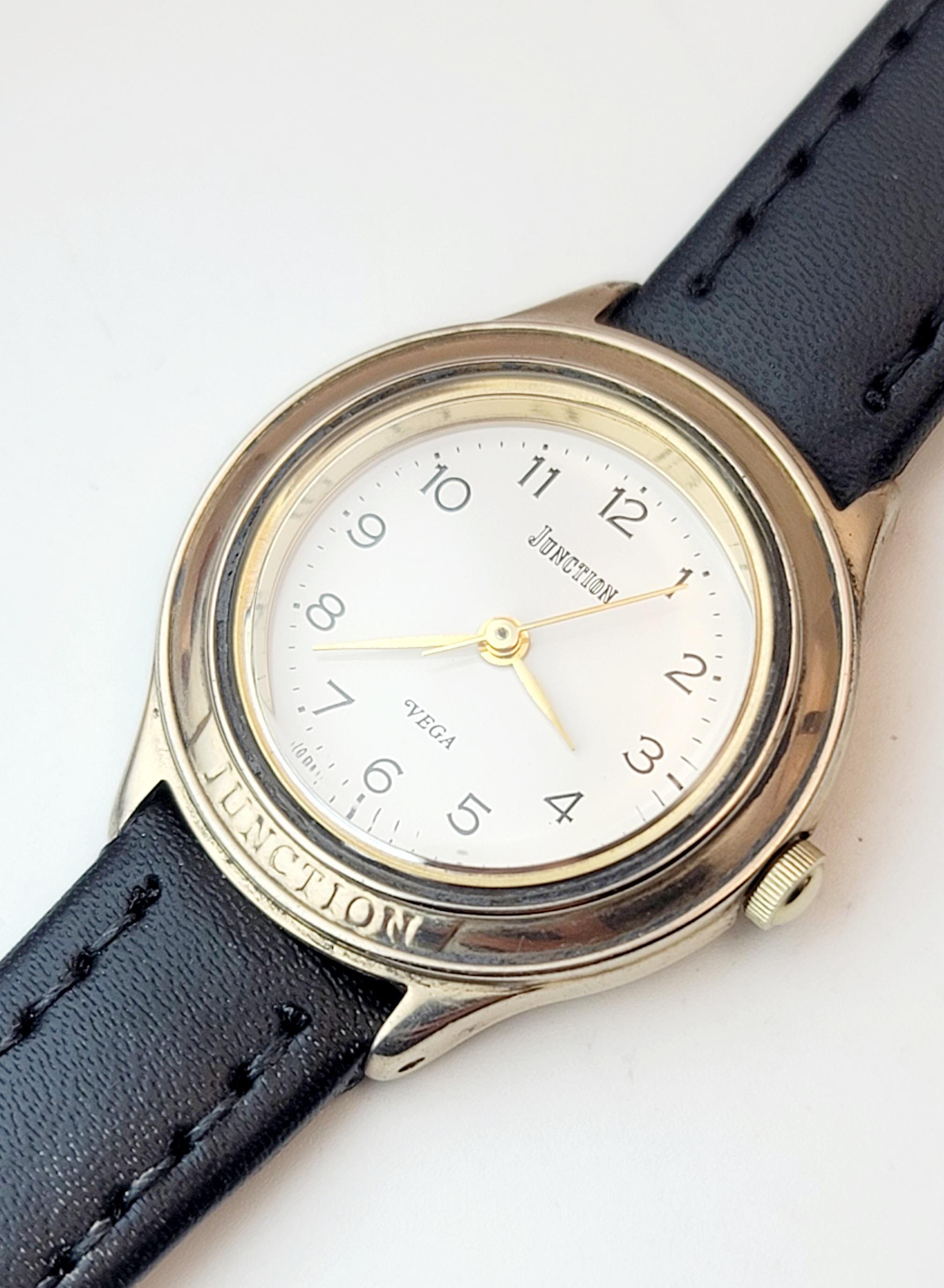 Vintage Citizen Junction Vega 6A31-408870 JDM Quartz Watch – Gold