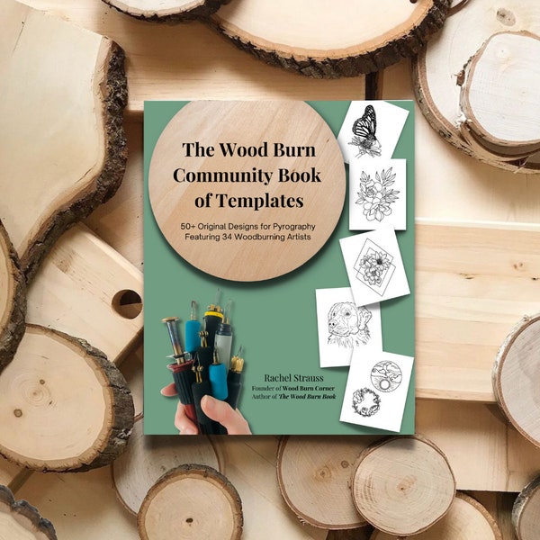 The Wood Burn Community Book of Templates: Volume 1 (E-Book)