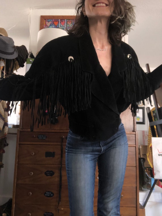 Suede Fringe Jacket of your dreams - image 1