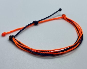 Sensory Processing Disorder awareness bracelet | acceptance, adjustable,blue orange, sensory processing difficulties, autism, sensory fidget