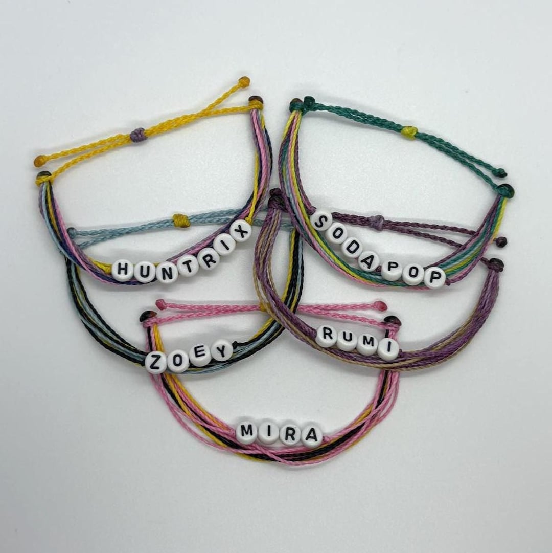 RZCOMP Kpop Demon Hunters Armbänder - 3er Set Inspiriert Von Zoey, Rumi, Mira