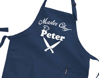 Husband Gift, Personalized Boyfriend Gift, Personalized Gift for Men, Brother Gift, Apron Personalized, Apron for Men, Fathers Day Gift #A3