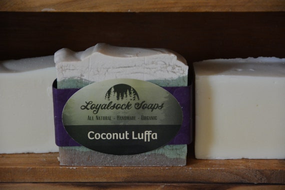 Luffa soap