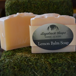 Lemon Balm Soap - organic, handmade, all natural, vegan