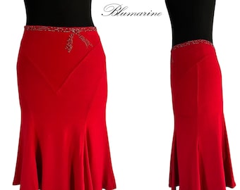 00s Blumarine skirt with rhinestones , Y2K fashion