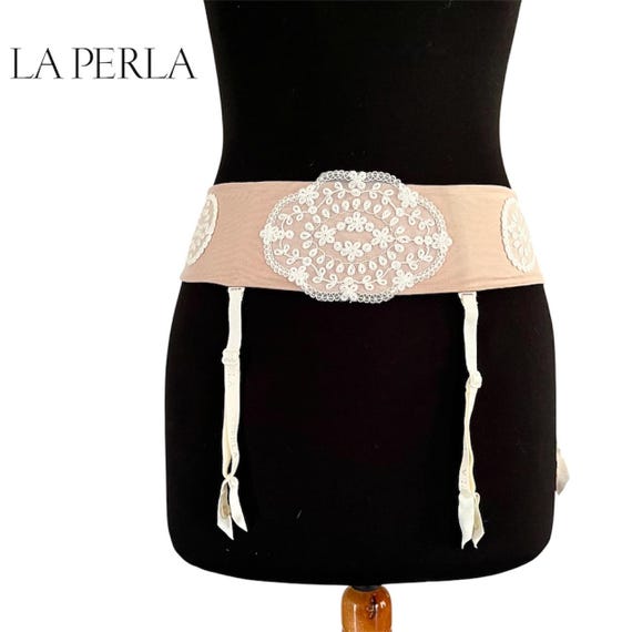 la perla garter belt La Perla | Intimates & Sleepwear | La Perla Scuba Couture Suspender Belt