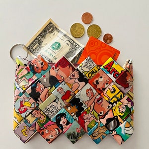 Cartera cómica Archie reciclada, arte de personajes de Riverdale, bolso ecológico