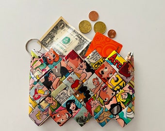 Gerecycleerde stripportefeuille Archie, Riverdale-personageskunst, milieuvriendelijke portemonnee