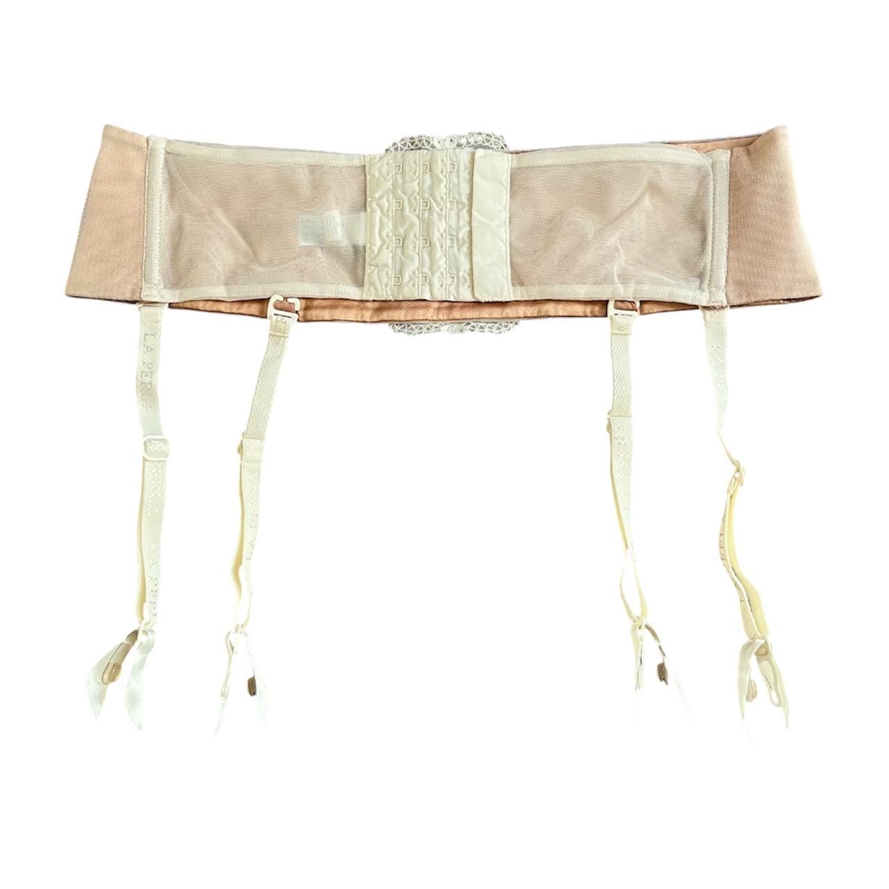 la perla garter belt NEW La Perla Italy Red Floral Lace Thigh Garter Stretchy Ribbon Ladies–  Vinnies Online main image 0