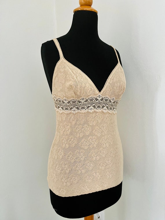 トップス D&G DOLCE&GABBANA 2000s Lace Camisole トップス D&G DOLCE&GABBANA 2000s Lace Camisole Vintage Dolce