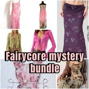 Fairycore Mystery Box,  Y2K mystery box, whimsical ethereal clothes , Vintage Style Surprise Outfit , YouTube mystery box