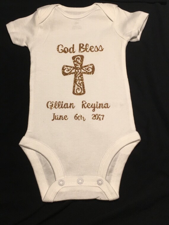 baptism onesie