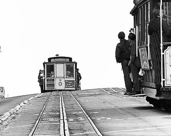 San Francisco Teleférico calle Powell 1976