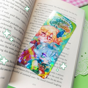 They Were Roommates - Alhaitham + Kaveh - Holographic Prism Bookmark