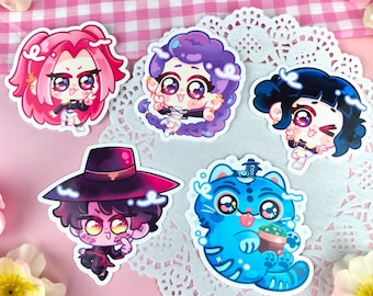 KDH - Chibi - Stickers, Die Cut Stickers