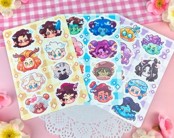 Critical Role Campaigns - Kiss Cut - Sticker Sheet - Vinyl Stickers