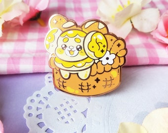 Fidough Bread Basket - Hard Enamel Pin