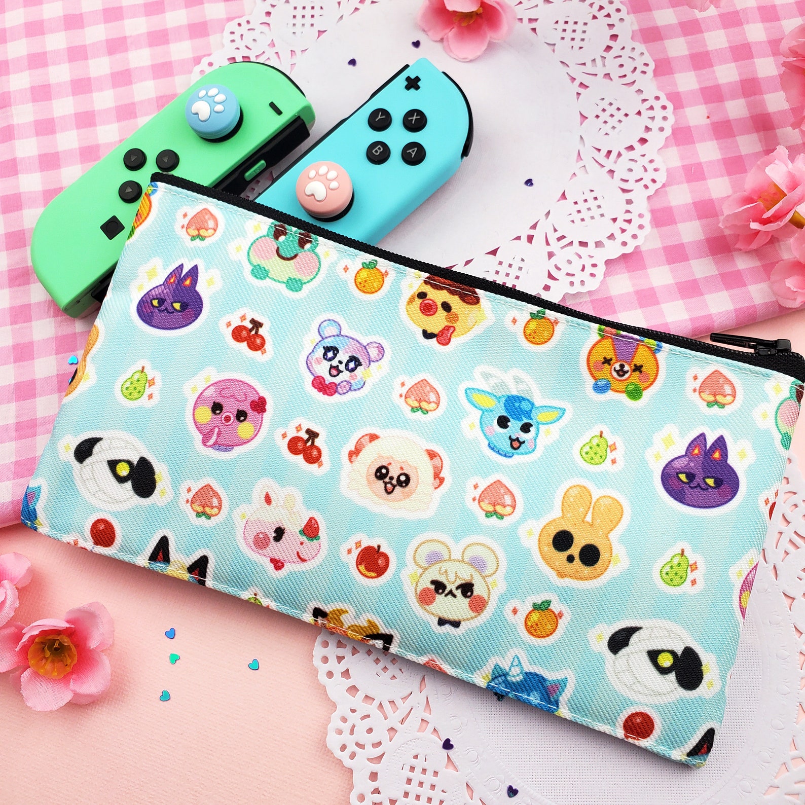 ACNH Villagers Pencil Case / Zipper Pouch Etsy